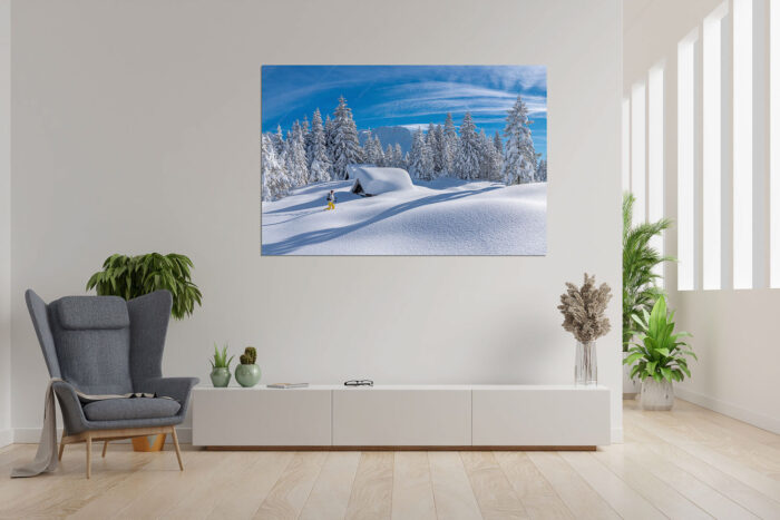 Tiefster Winter | Größe ca. 165x110cm, Seitenverhältnis 3:2