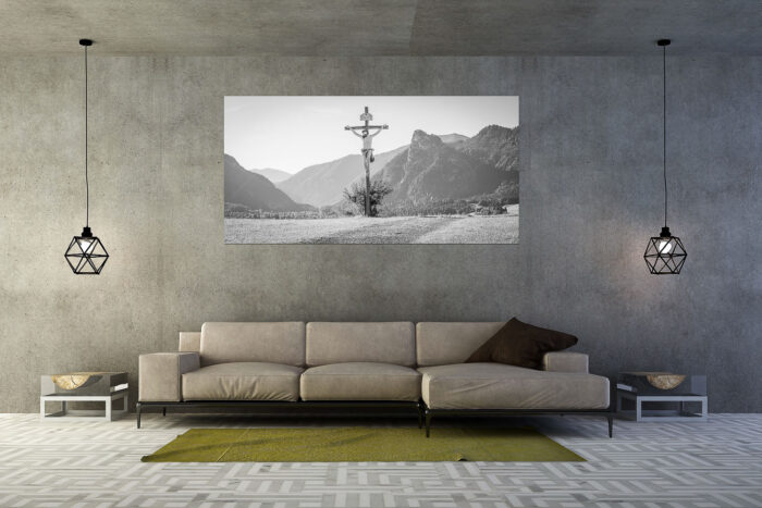 Christus im Ammergau | Größe ca. 200x100cm, Seitenverhältnis 2:1