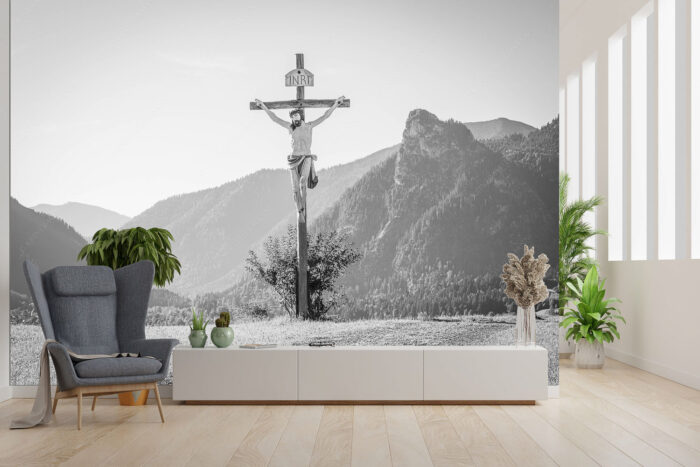 Christus im Ammergau | Größe ca. 300x200cm, Seitenverhältnis 3:2