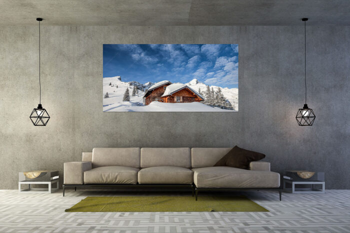 Stuibenhütte | Größe ca. 200x100cm, Seitenverhältnis 2:1