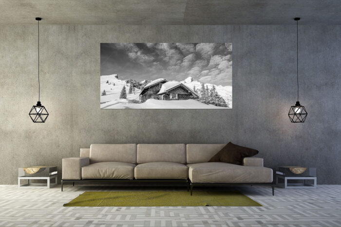 Stuibenhütte | Größe ca. 200x100cm, Seitenverhältnis 2:1