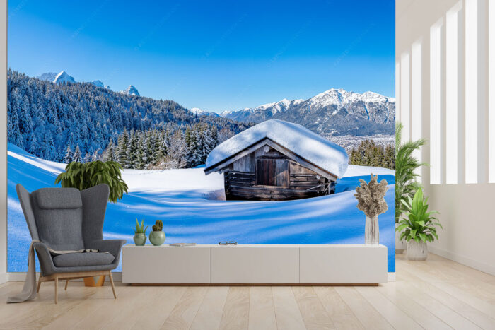 Winterwiesmahd Wamberg | Größe ca. 300x200cm, Seitenverhältnis 3:2