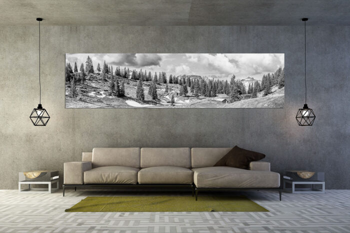 An der Moosenalm | Größe ca. 320x80cm, Seitenverhältnis 4:1