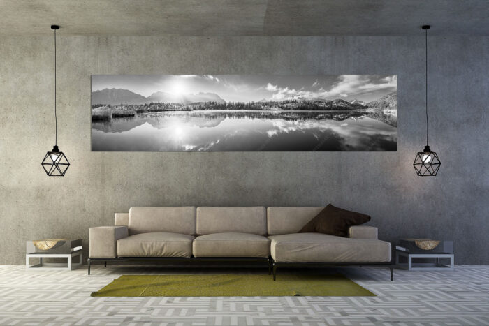 Doppelpanorama | Größe ca. 320x80cm, Seitenverhältnis 4:1