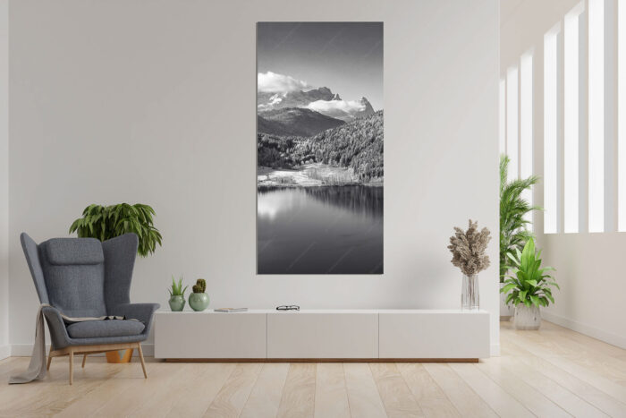 Hinterm Barmsee | Größe ca. 90x180cm, Seitenverhältnis 1:2