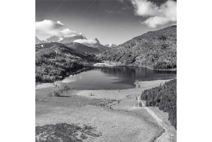 Novembermorgen am Barmsee | Seitenverhältnis 1:1