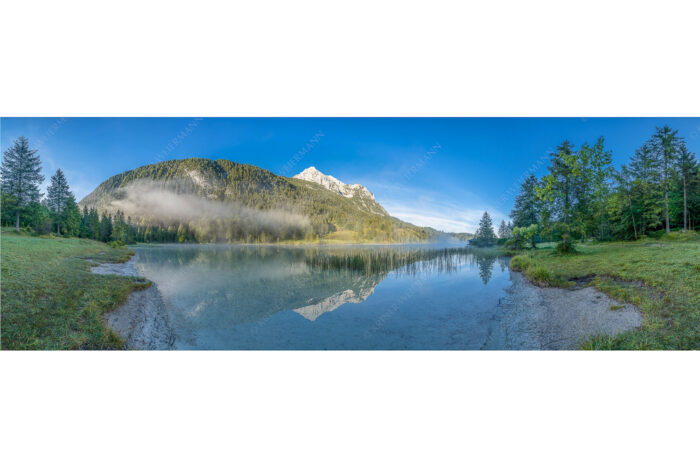 Die Ruhe am Ferchensee | Seitenverhältnis 3:1