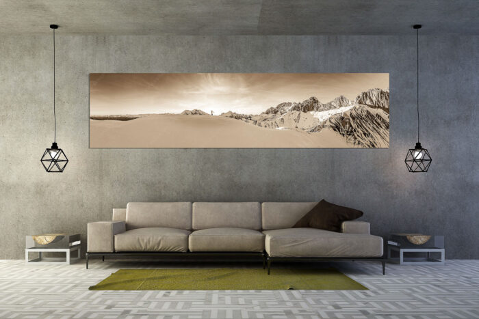 Grandiose Kulisse | Größe ca. 320x80cm, Seitenverhältnis 4:1