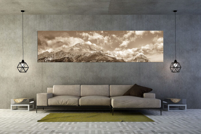 Aufreißen | Größe ca. 320x80cm, Seitenverhältnis 4:1