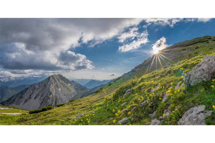 Bergfrühling | Seitenverhältnis 2:1