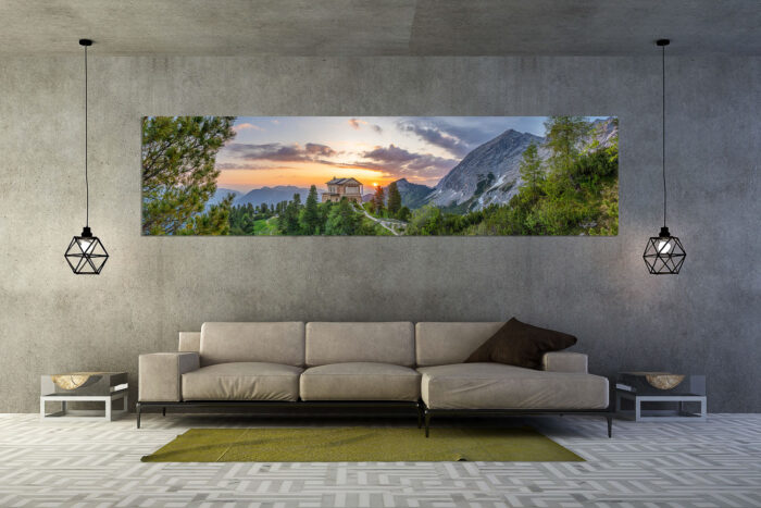 Königliche Aussicht | Größe ca. 320x80cm, Seitenverhältnis 4:1