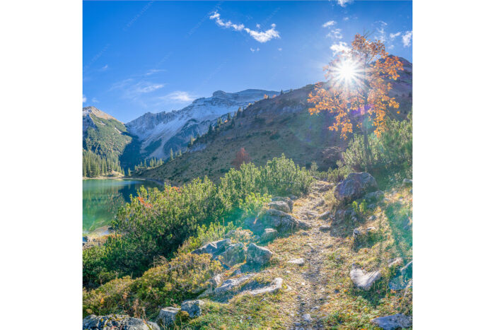 Herbst am Soiern | Seitenverhältnis 1:1