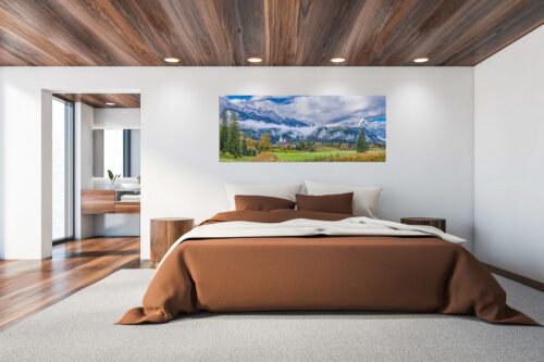 Elmau | Größe ca. 200x80cm, Seitenverhältnis 2,5:1