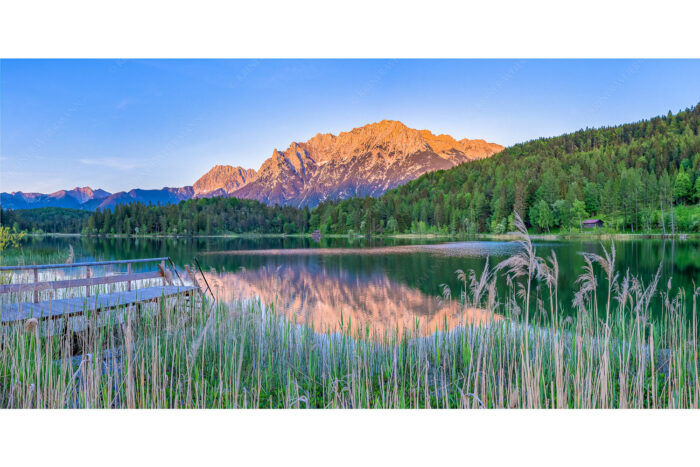 Lautersee Karwendel II | Seitenverhältnis 2:1