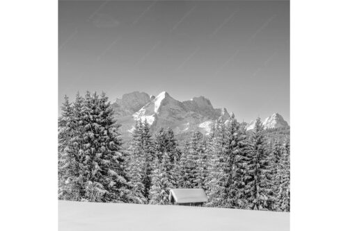 Der Wetterstein | Seitenverhältnis 1:1