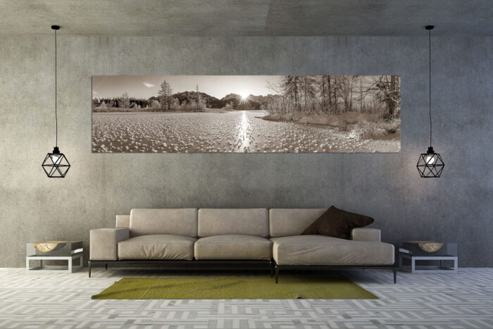 Filigran | Größe ca. 320x80cm, Seitenverhältnis 4:1