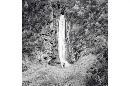 Partnachfall im Reintal im Wettersteingebirge - Beeindruckt - Seitenverhältnis 1:1 - Wasserfall im Wetterstein - weitere Infos unter https://www.kriner-weiermann.de