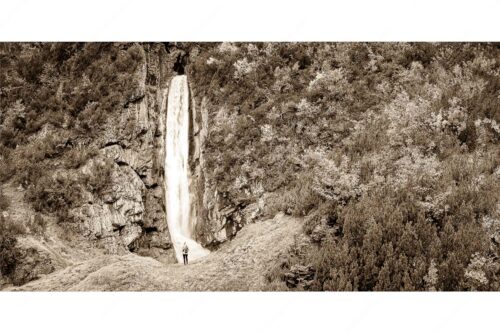 Partnachfall im Reintal im Wettersteingebirge - Beeindruckt - Seitenverhältnis 2:1 - Wasserfall im Wetterstein - weitere Infos unter https://www.kriner-weiermann.de