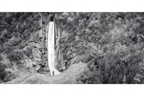 Partnachfall im Reintal im Wettersteingebirge - Beeindruckt - Seitenverhältnis 2:1 - Wasserfall im Wetterstein - weitere Infos unter https://www.kriner-weiermann.de