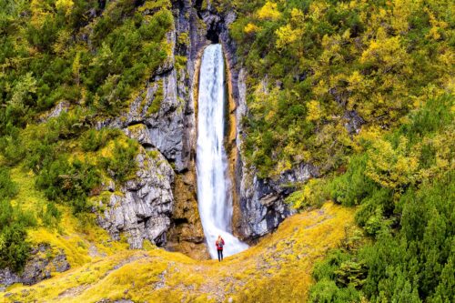 Partnachfall im Reintal im Wettersteingebirge - Beeindruckt - Seitenverhältnis 3:2 - Wasserfall im Wetterstein - weitere Infos unter https://www.kriner-weiermann.de