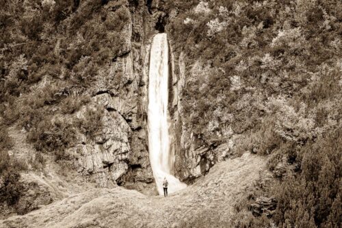 Partnachfall im Reintal im Wettersteingebirge - Beeindruckt - Seitenverhältnis 3:2 - Wasserfall im Wetterstein - weitere Infos unter https://www.kriner-weiermann.de