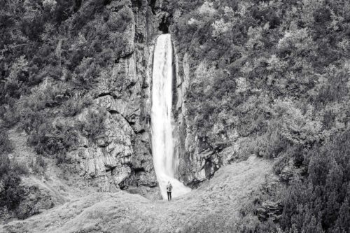 Partnachfall im Reintal im Wettersteingebirge - Beeindruckt - Seitenverhältnis 3:2 - Wasserfall im Wetterstein - weitere Infos unter https://www.kriner-weiermann.de